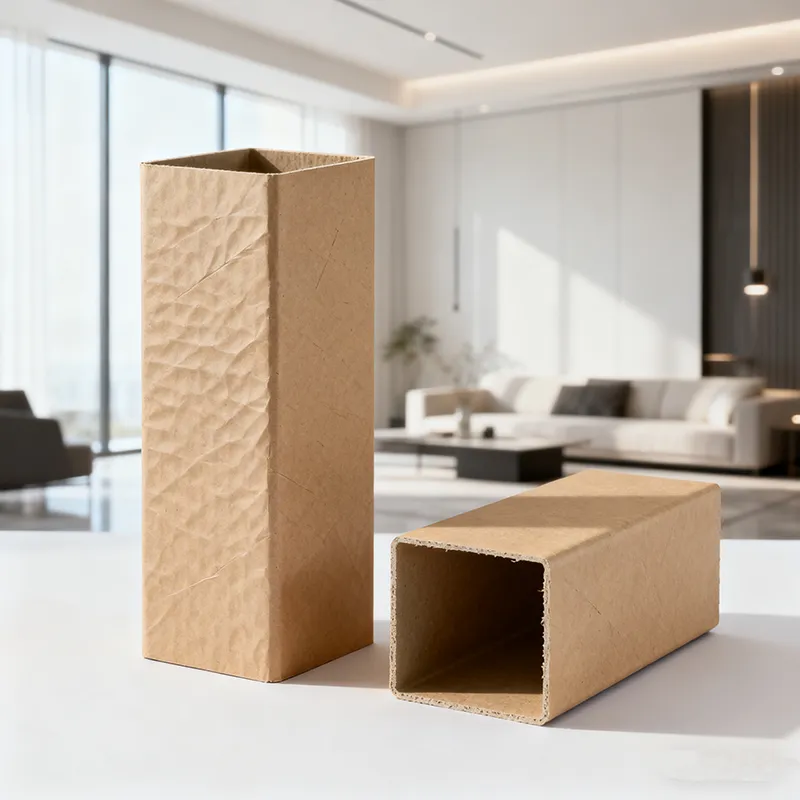 Еколошки прихватљиве папирне квадратне цеви